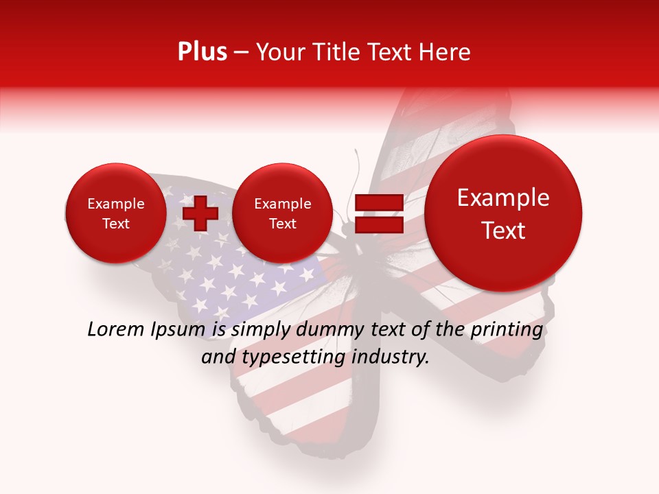 Wings Usa Collection PowerPoint Template