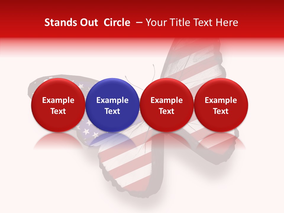 Wings Usa Collection PowerPoint Template