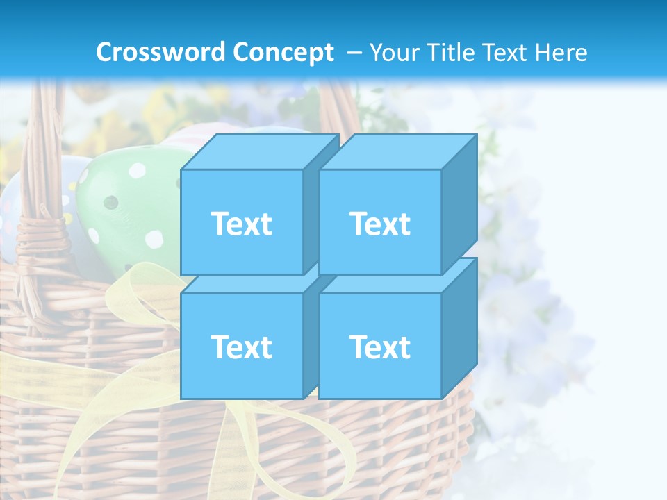 White Blooming Tracery PowerPoint Template