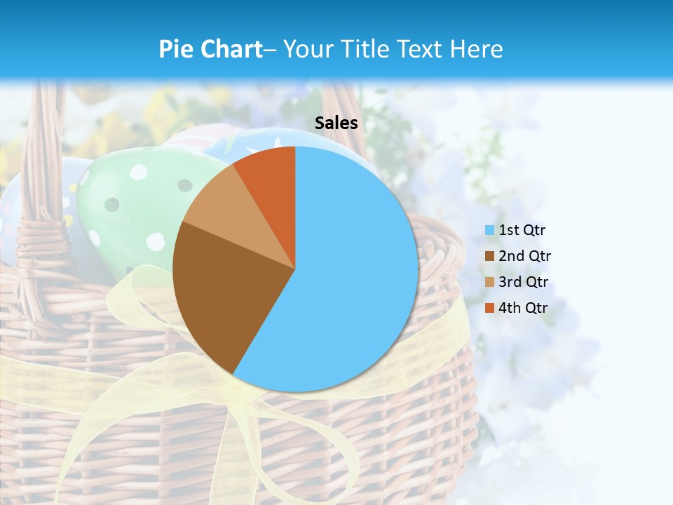 White Blooming Tracery PowerPoint Template