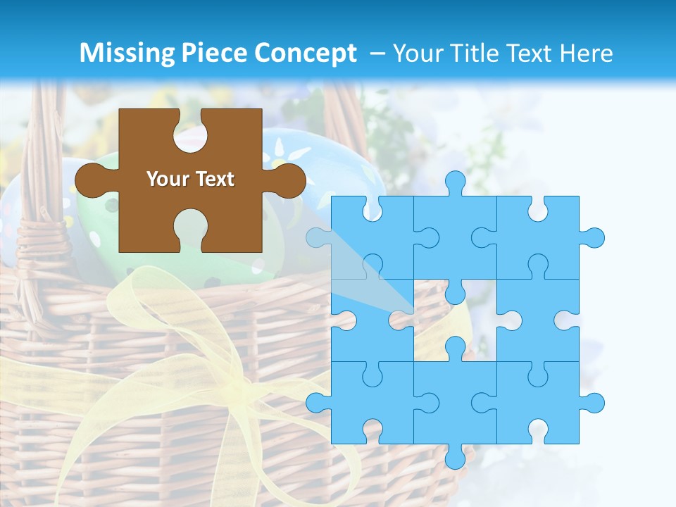 White Blooming Tracery PowerPoint Template