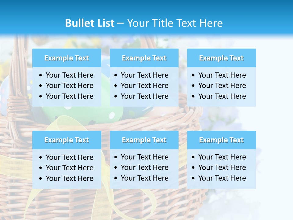 White Blooming Tracery PowerPoint Template