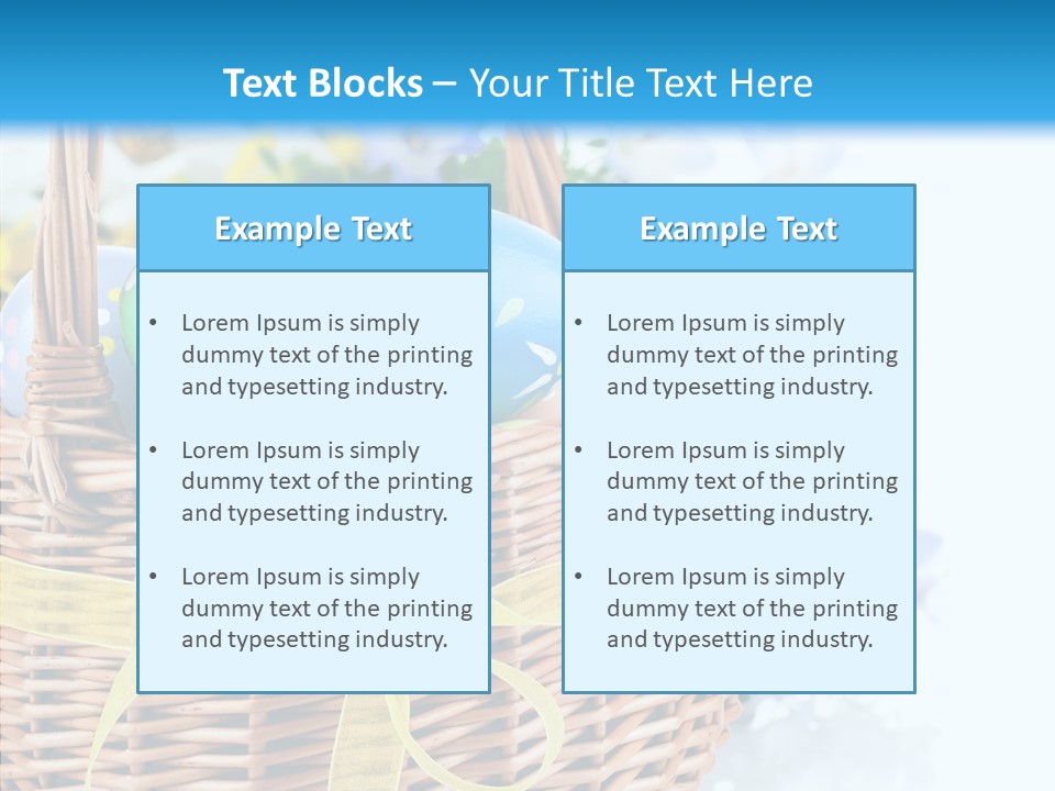 White Blooming Tracery PowerPoint Template