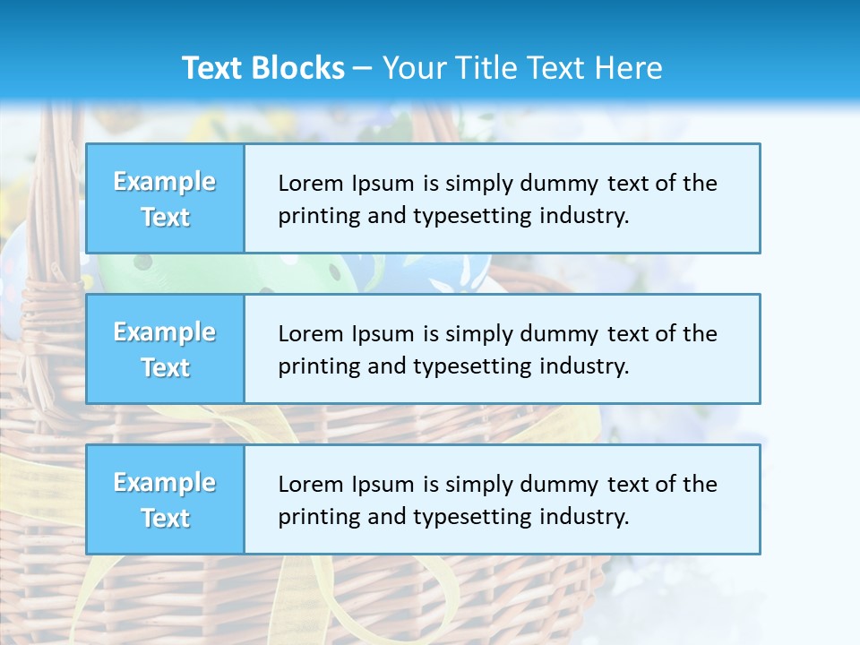 White Blooming Tracery PowerPoint Template