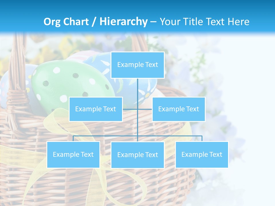 White Blooming Tracery PowerPoint Template
