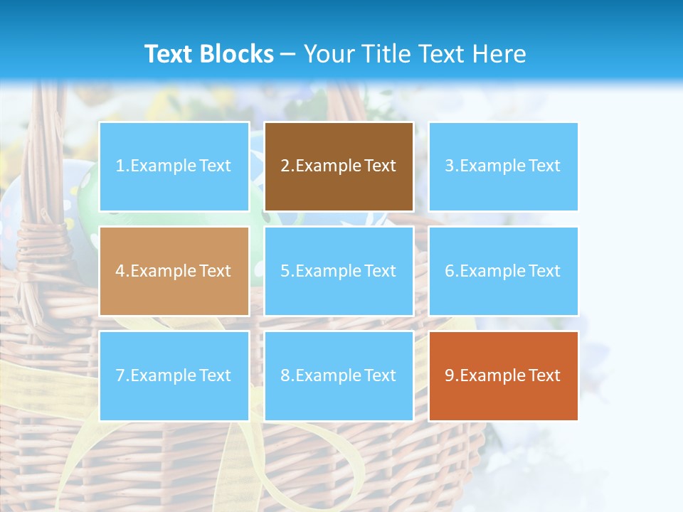 White Blooming Tracery PowerPoint Template