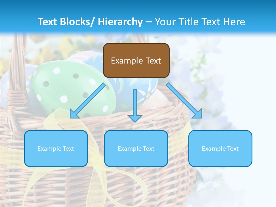 White Blooming Tracery PowerPoint Template