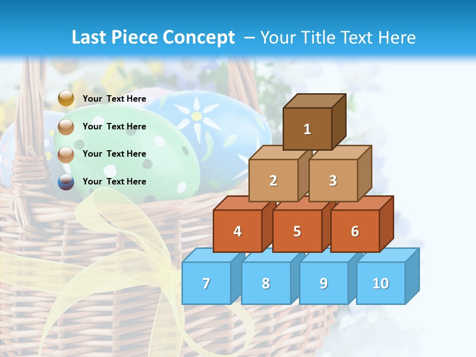 White Blooming Tracery PowerPoint Template