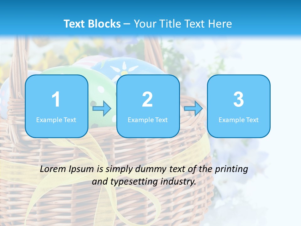 White Blooming Tracery PowerPoint Template