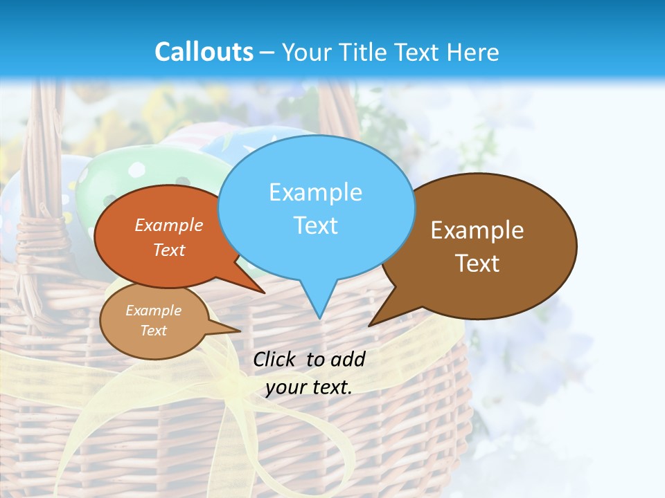 White Blooming Tracery PowerPoint Template