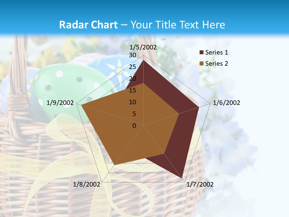 White Blooming Tracery PowerPoint Template