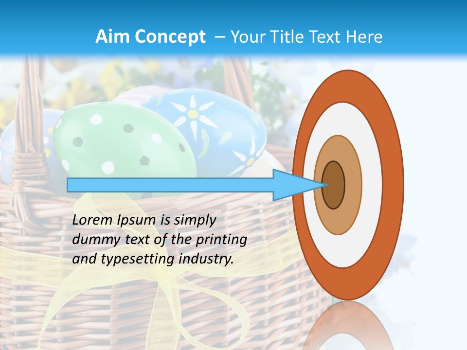 White Blooming Tracery PowerPoint Template