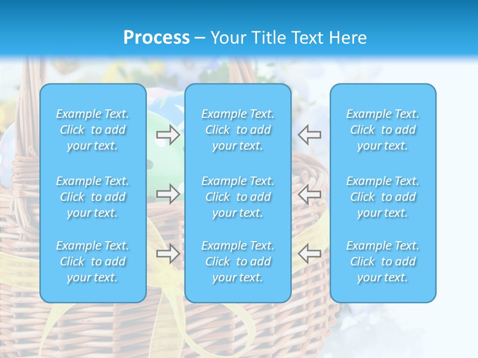 White Blooming Tracery PowerPoint Template