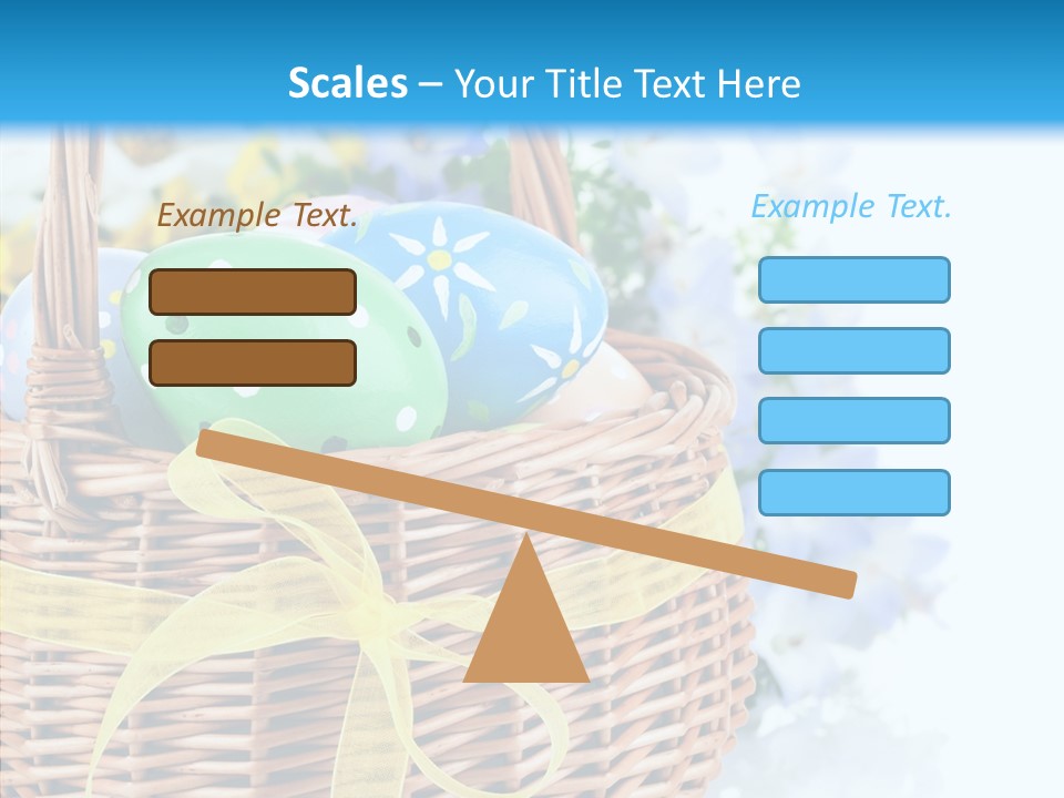 White Blooming Tracery PowerPoint Template