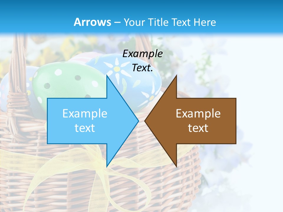 White Blooming Tracery PowerPoint Template