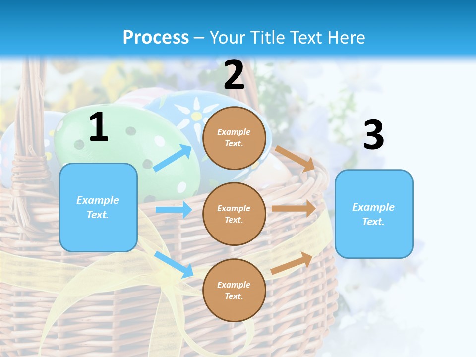 White Blooming Tracery PowerPoint Template