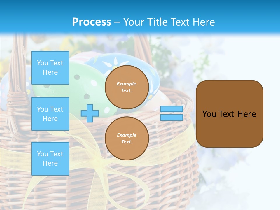 White Blooming Tracery PowerPoint Template