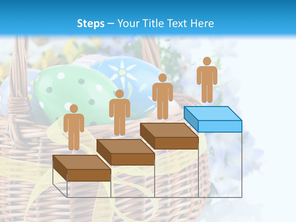 White Blooming Tracery PowerPoint Template