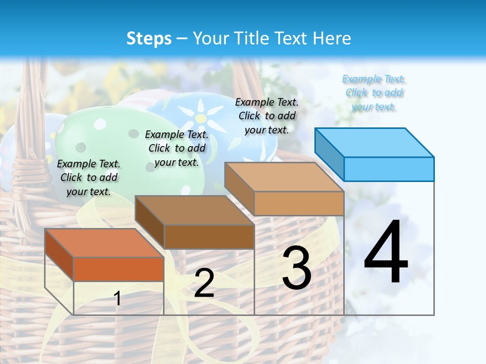 White Blooming Tracery PowerPoint Template