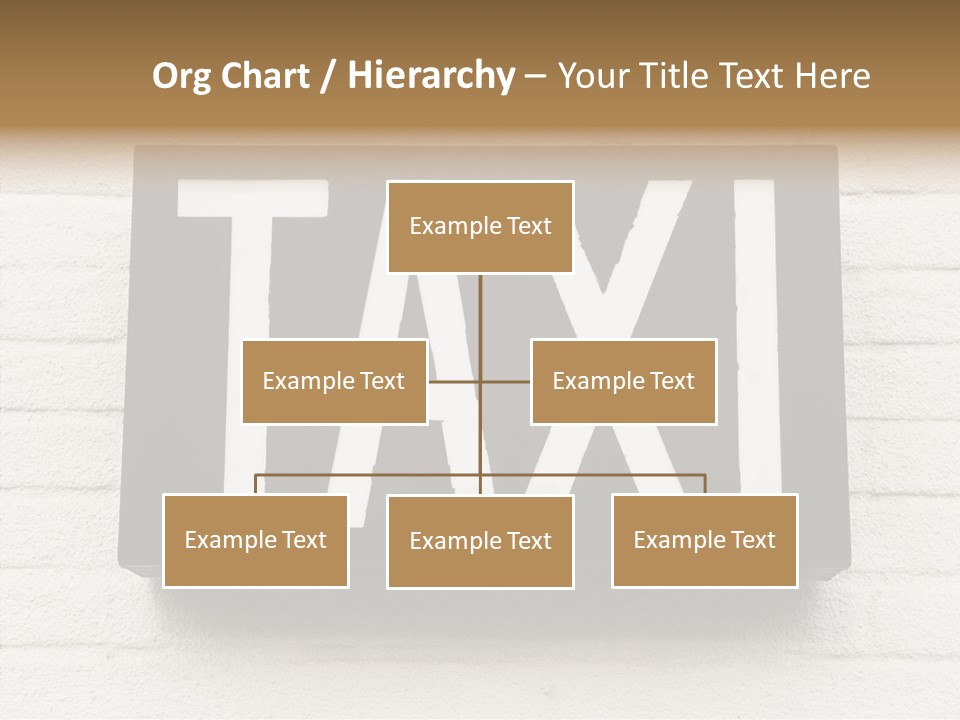 Transportation Journey Sign PowerPoint Template