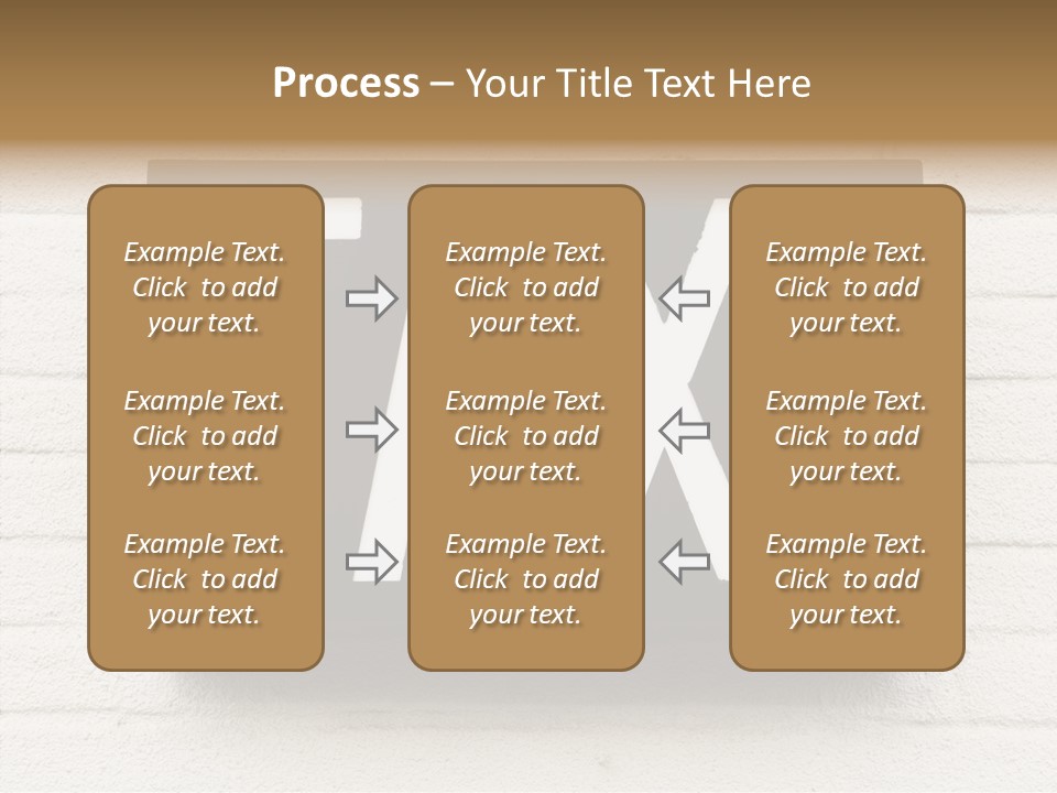 Transportation Journey Sign PowerPoint Template