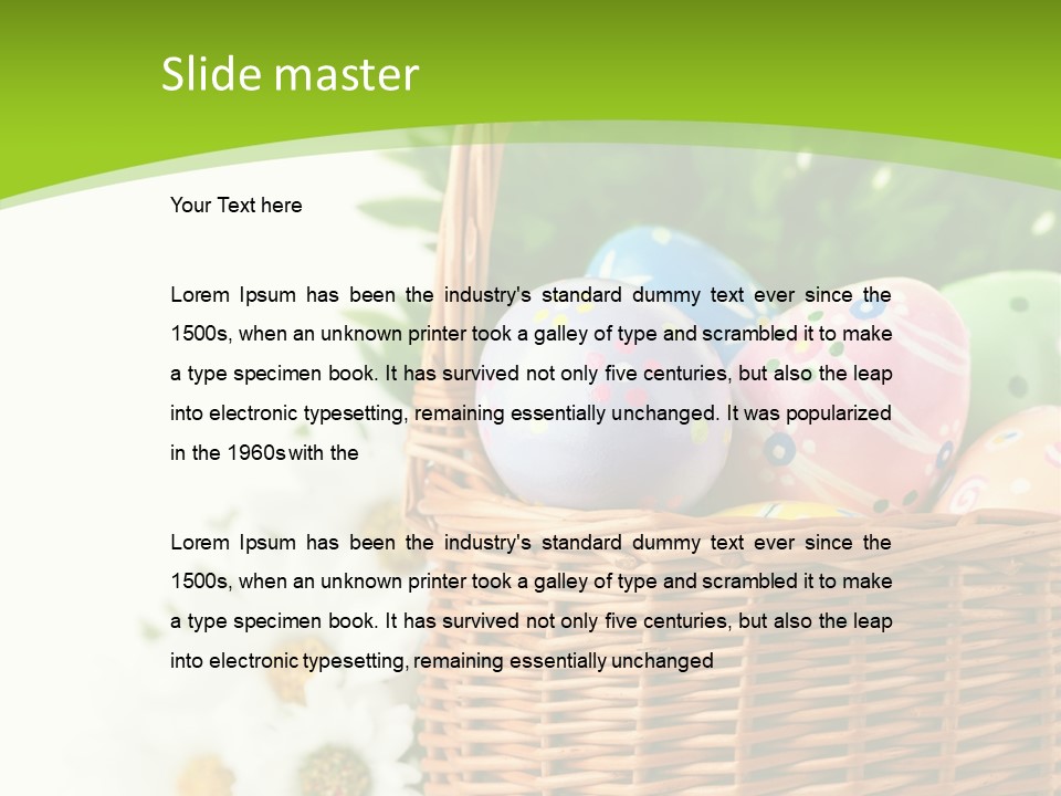 Shrub Present Celebrate PowerPoint Template