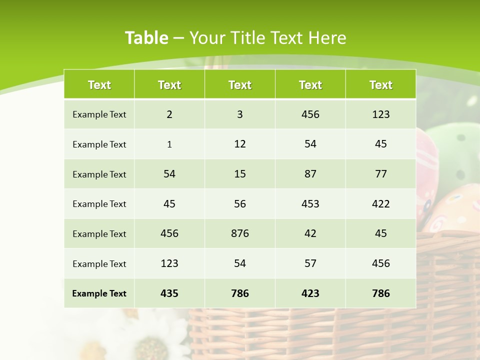 Shrub Present Celebrate PowerPoint Template