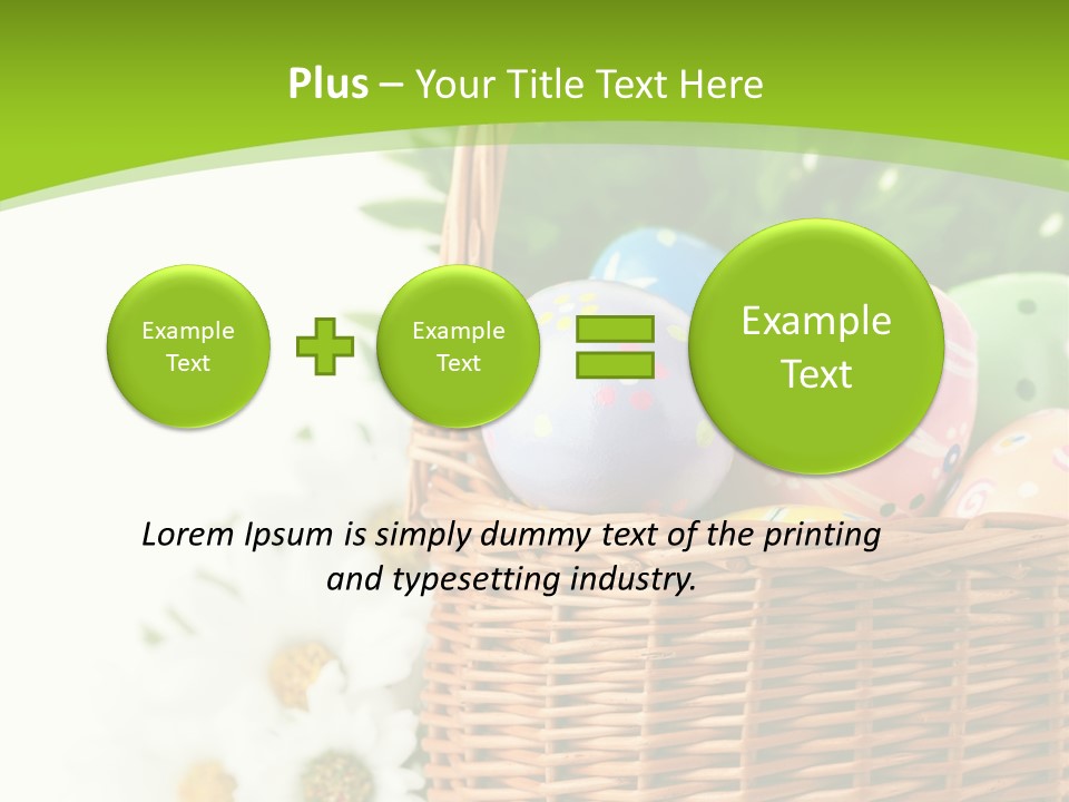 Shrub Present Celebrate PowerPoint Template