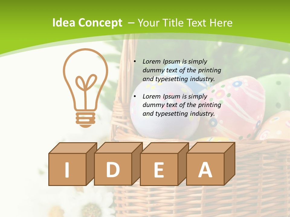 Shrub Present Celebrate PowerPoint Template