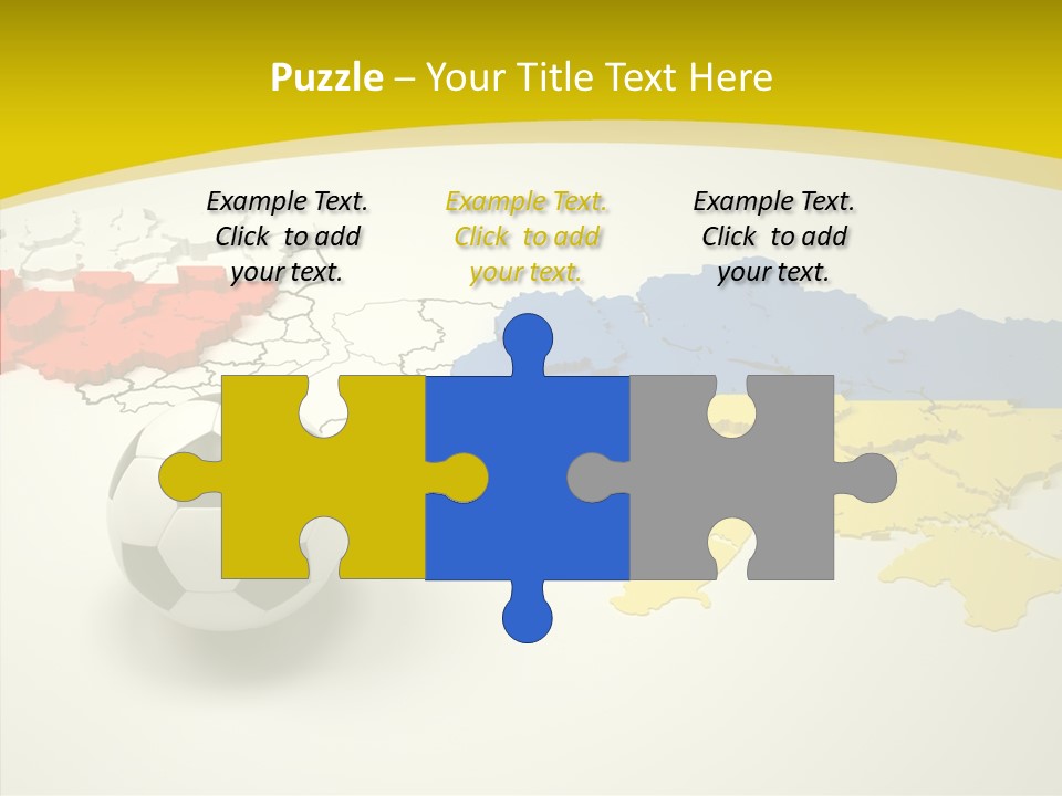 Ball Country Shape PowerPoint Template