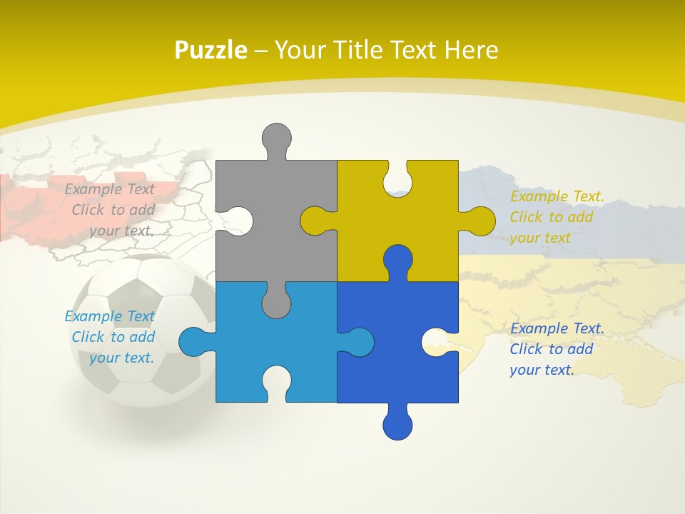 Ball Country Shape PowerPoint Template