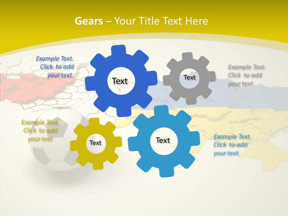Ball Country Shape PowerPoint Template