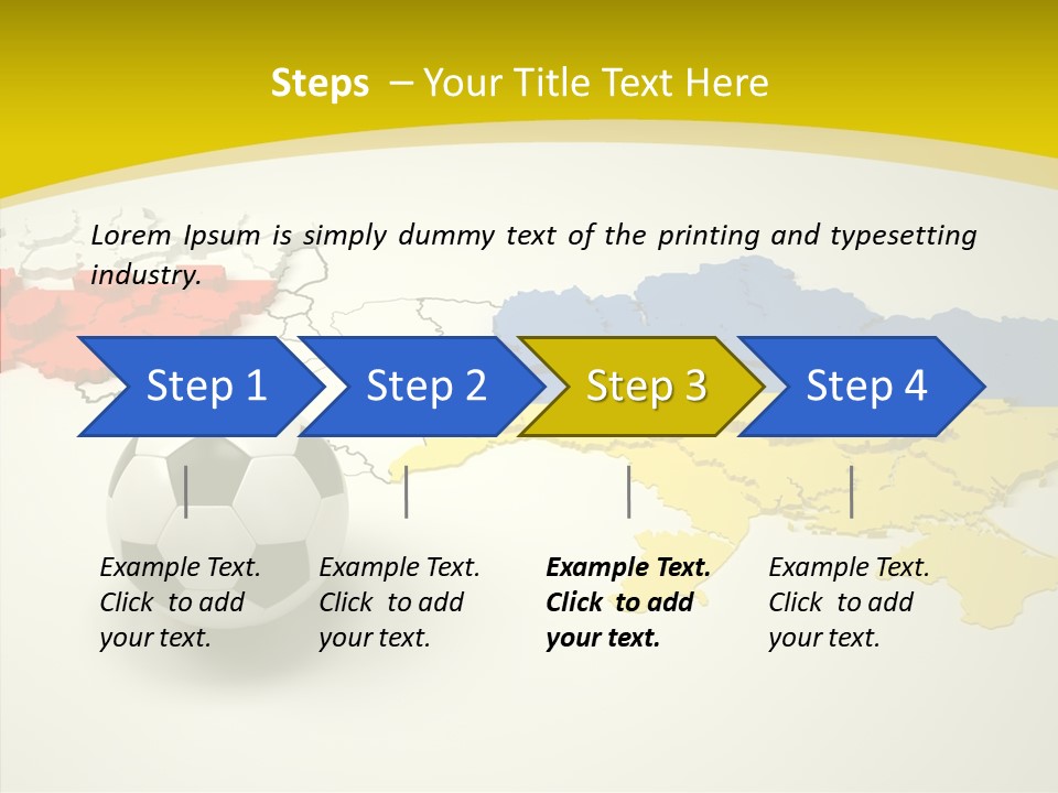 Ball Country Shape PowerPoint Template