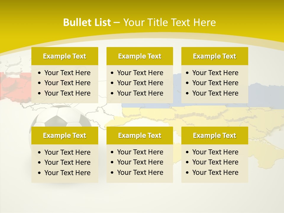 Ball Country Shape PowerPoint Template