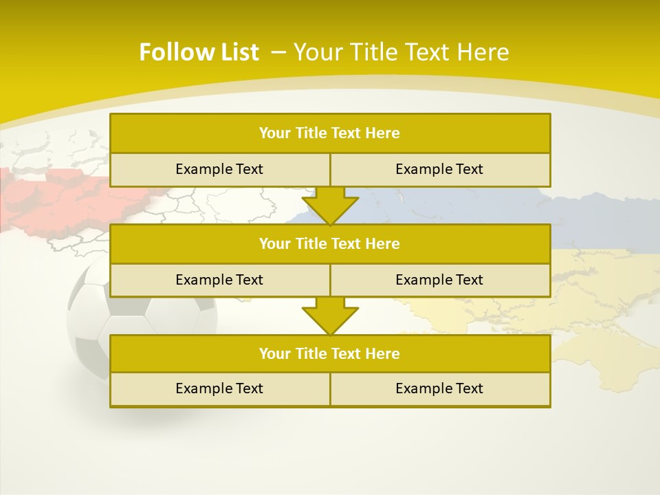 Ball Country Shape PowerPoint Template