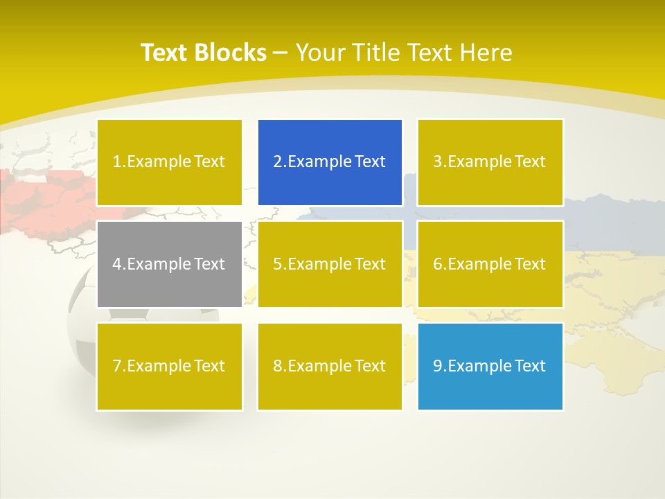 Ball Country Shape PowerPoint Template