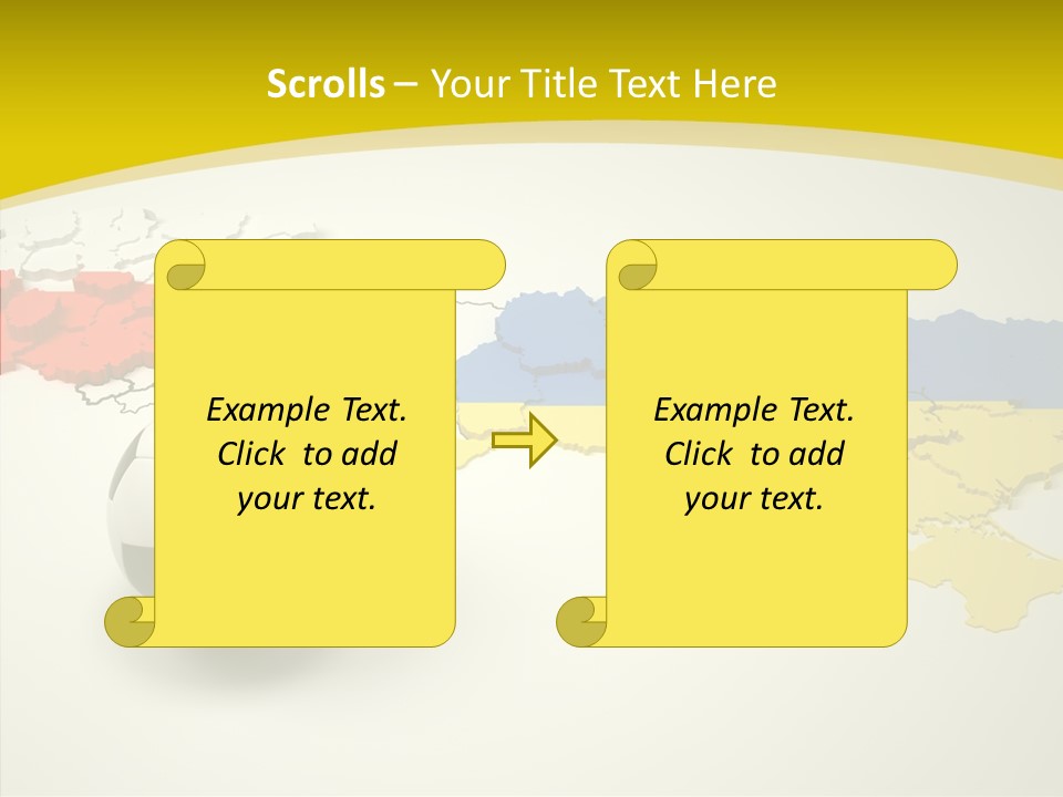 Ball Country Shape PowerPoint Template