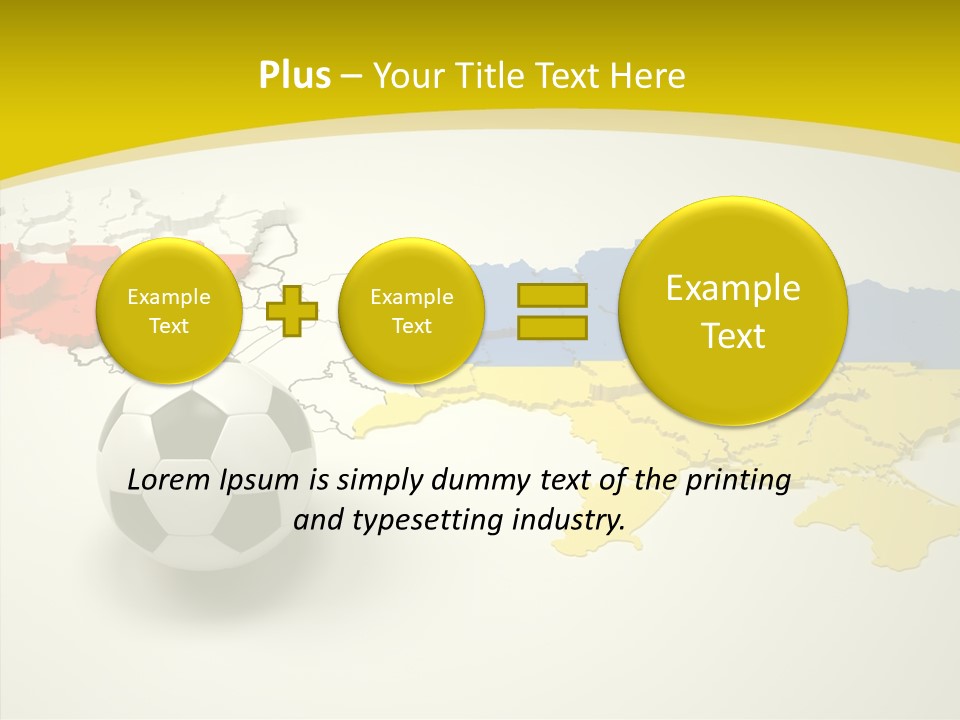 Ball Country Shape PowerPoint Template