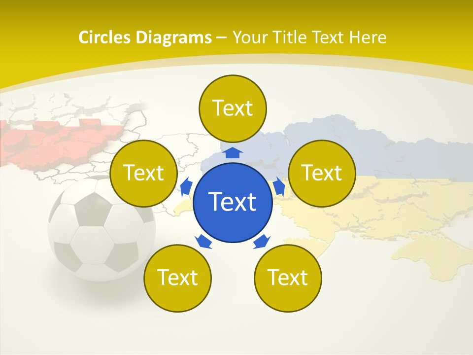 Ball Country Shape PowerPoint Template