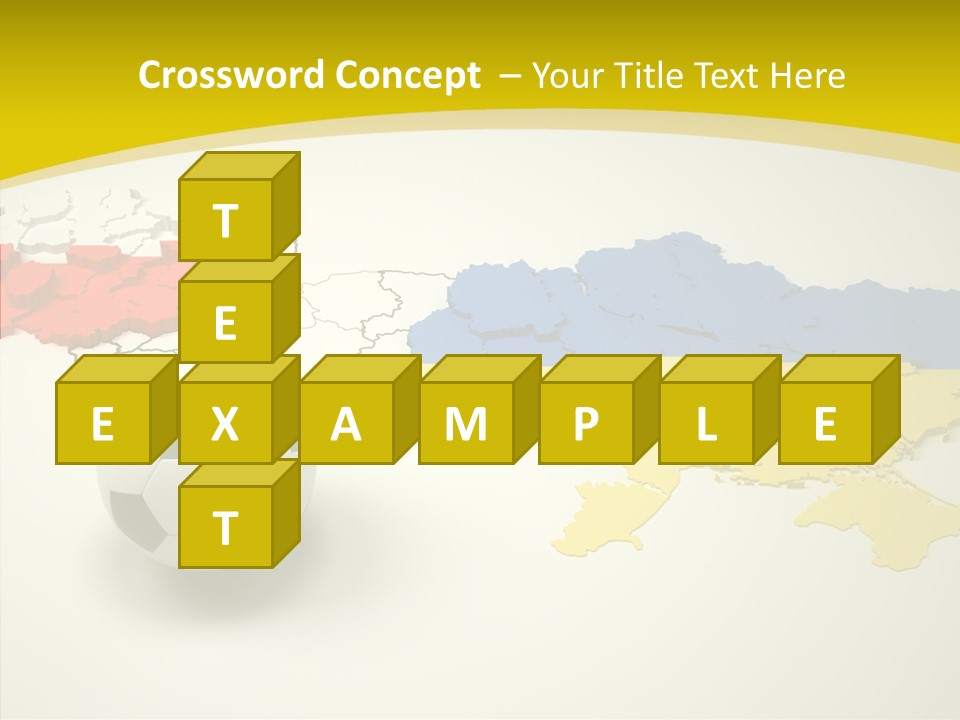 Ball Country Shape PowerPoint Template