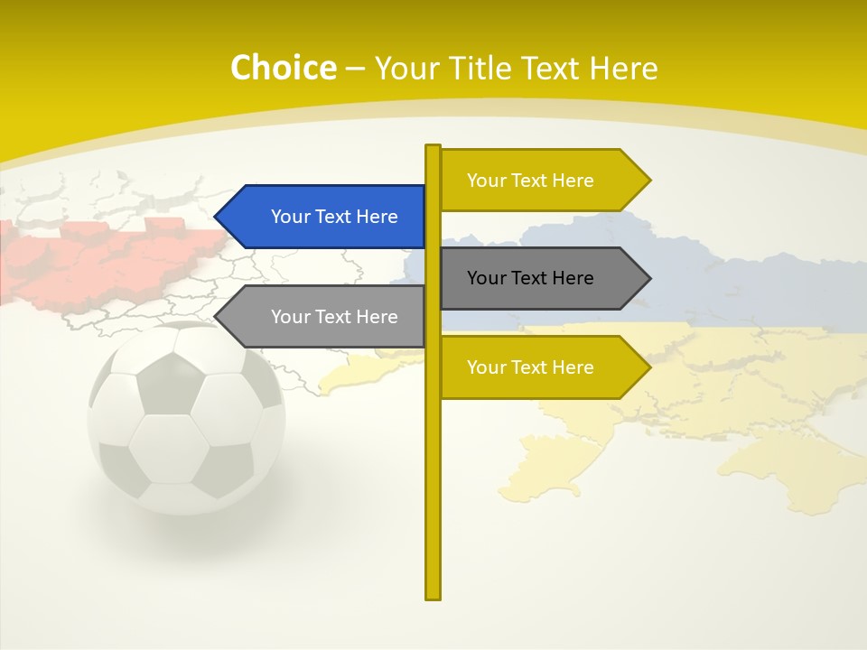 Ball Country Shape PowerPoint Template