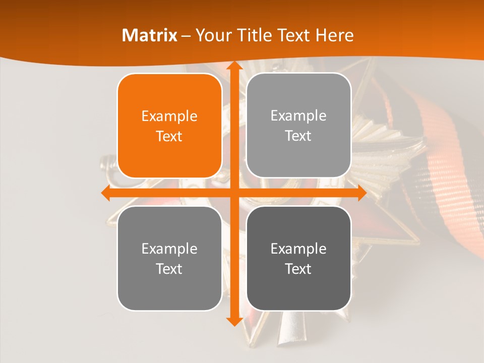 Spring Black Striped PowerPoint Template