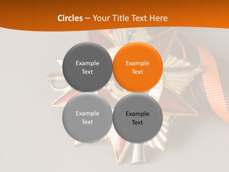 Spring Black Striped PowerPoint Template