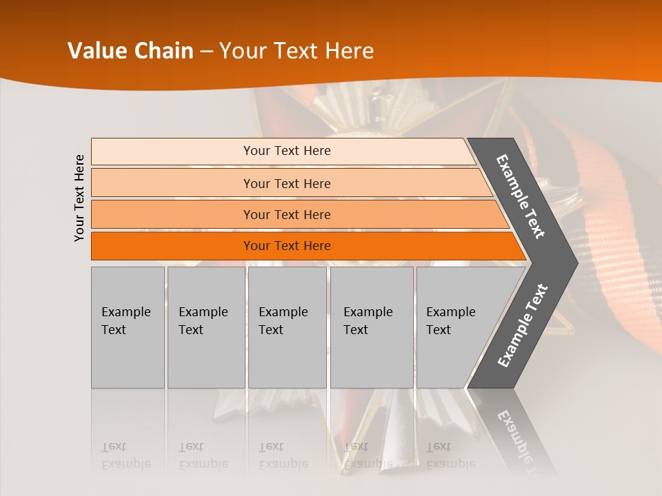 Spring Black Striped PowerPoint Template