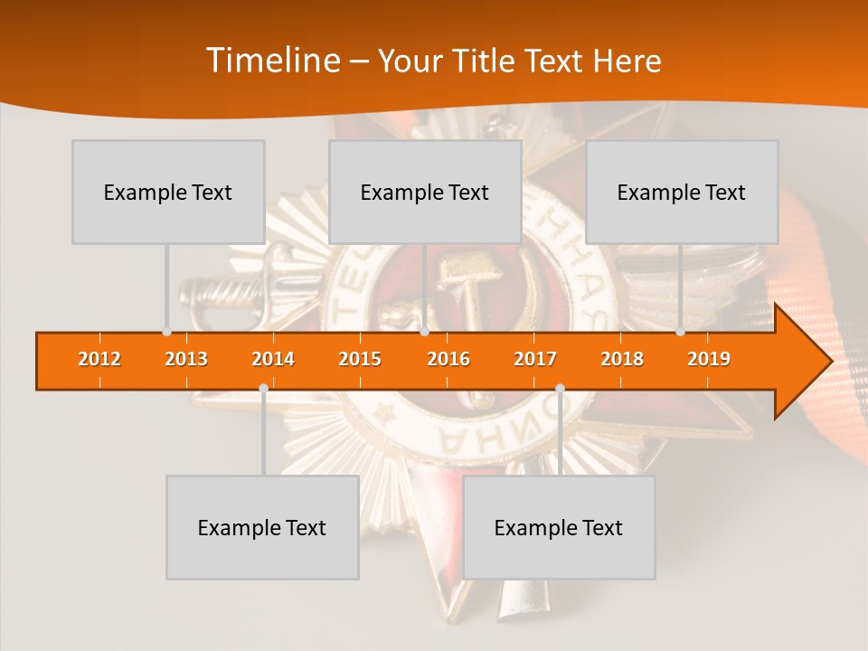 Spring Black Striped PowerPoint Template
