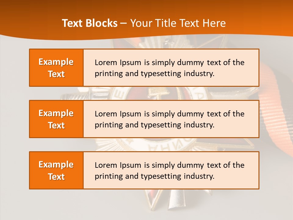 Spring Black Striped PowerPoint Template