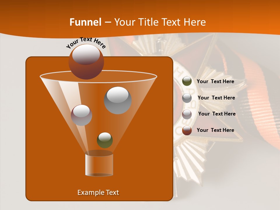 Spring Black Striped PowerPoint Template