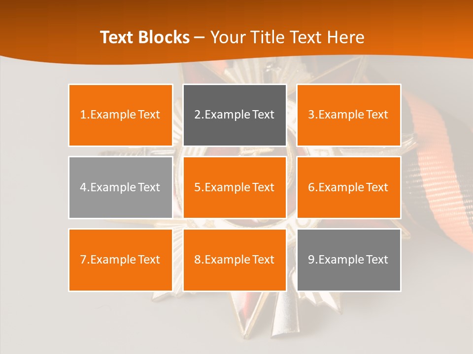 Spring Black Striped PowerPoint Template