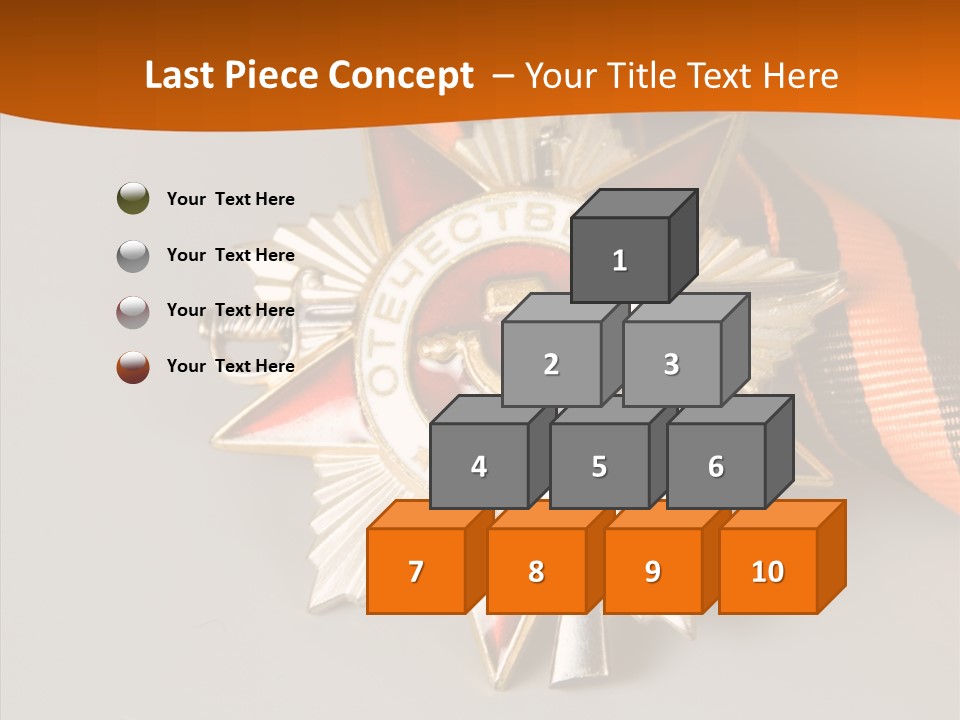 Spring Black Striped PowerPoint Template