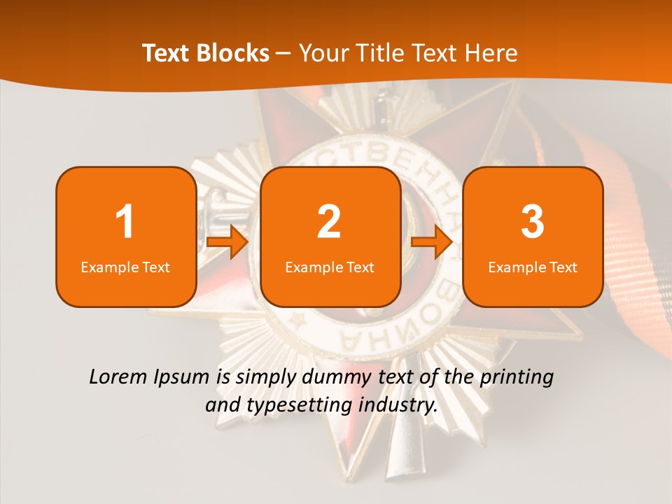 Spring Black Striped PowerPoint Template